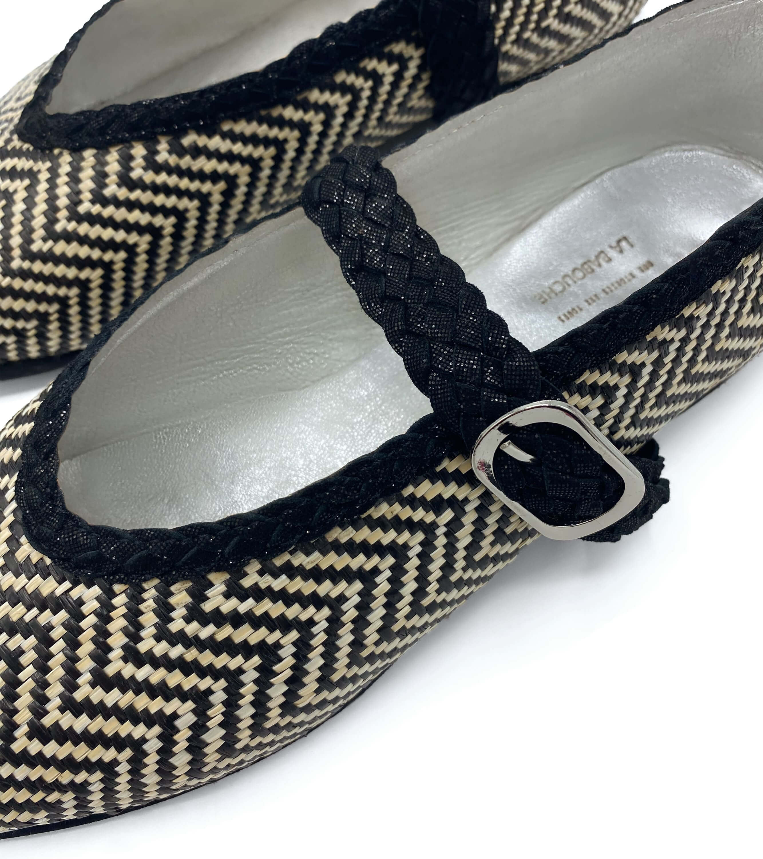 La Mariem Jane Raffia Black
