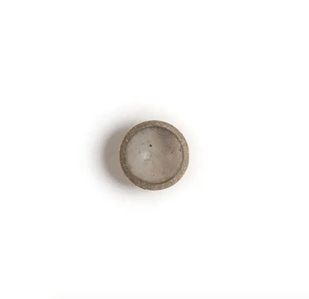 Small Bowl Concrete & Gold Leaf