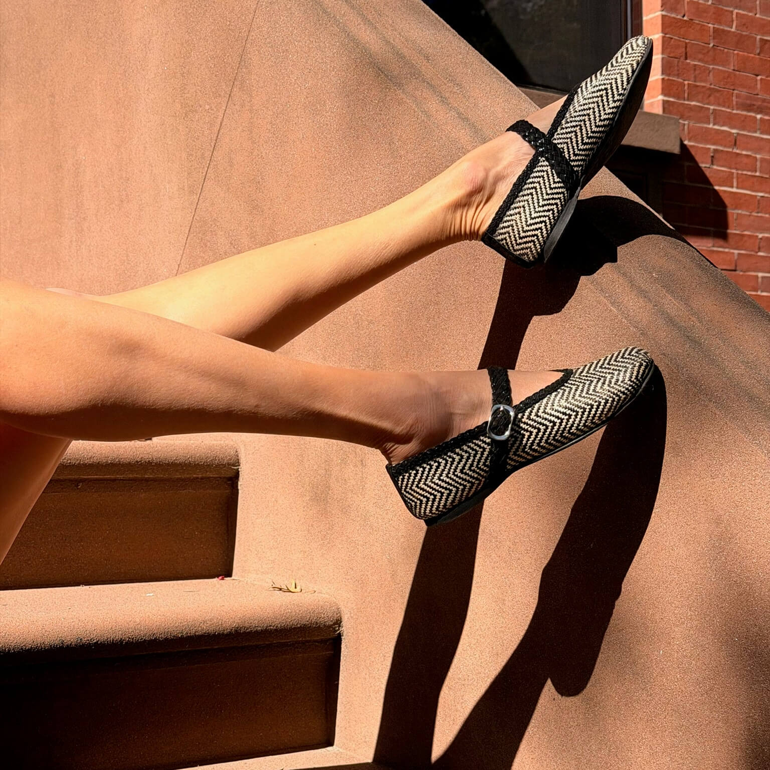 La Mariem Jane Raffia Black