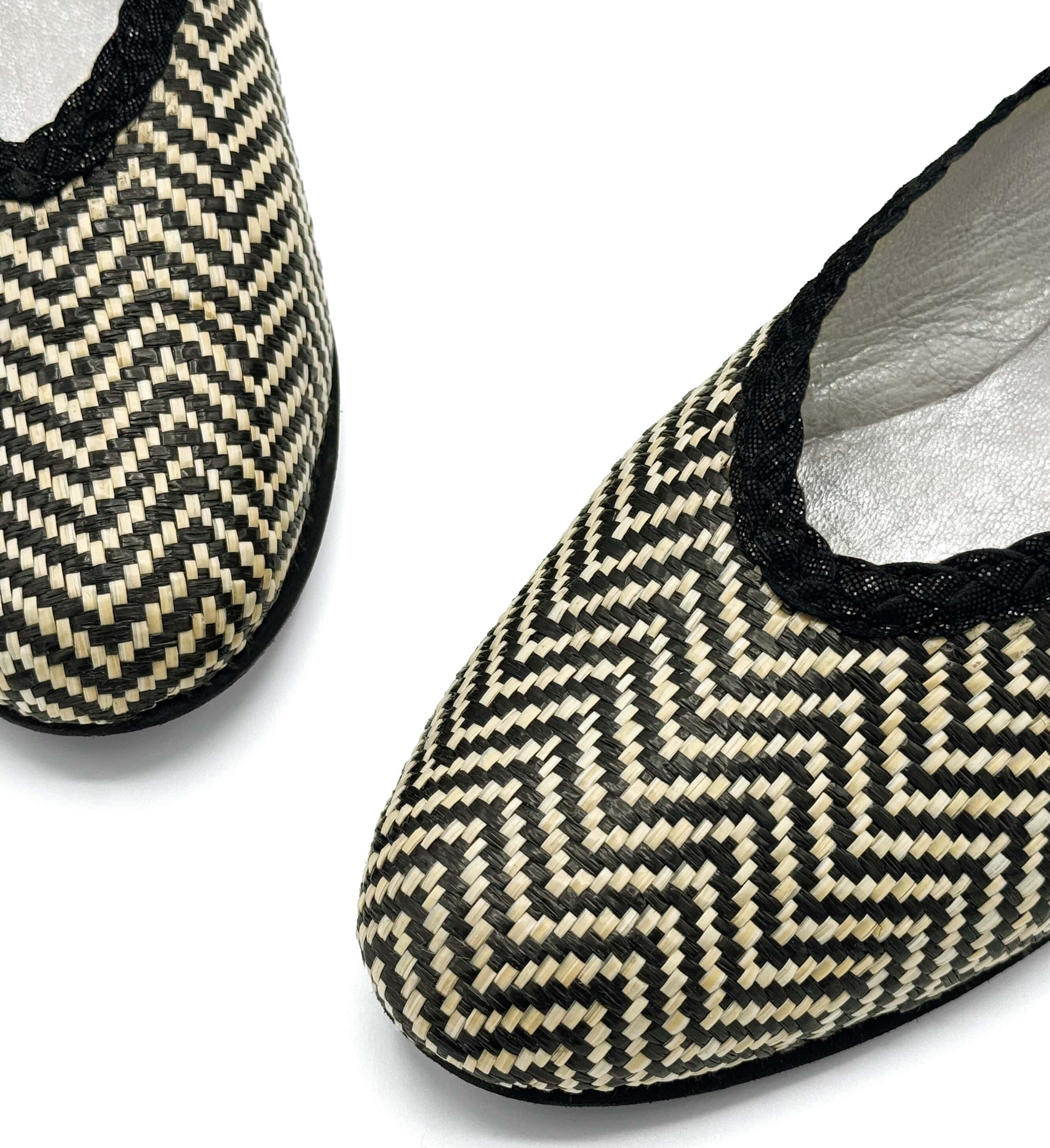 La Mariem Jane Raffia Black