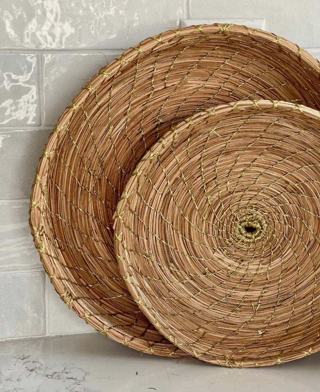 Basket Golden Palm